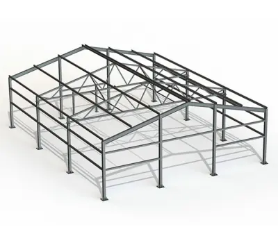 Проект двускатного ангара 12x110x3,4
